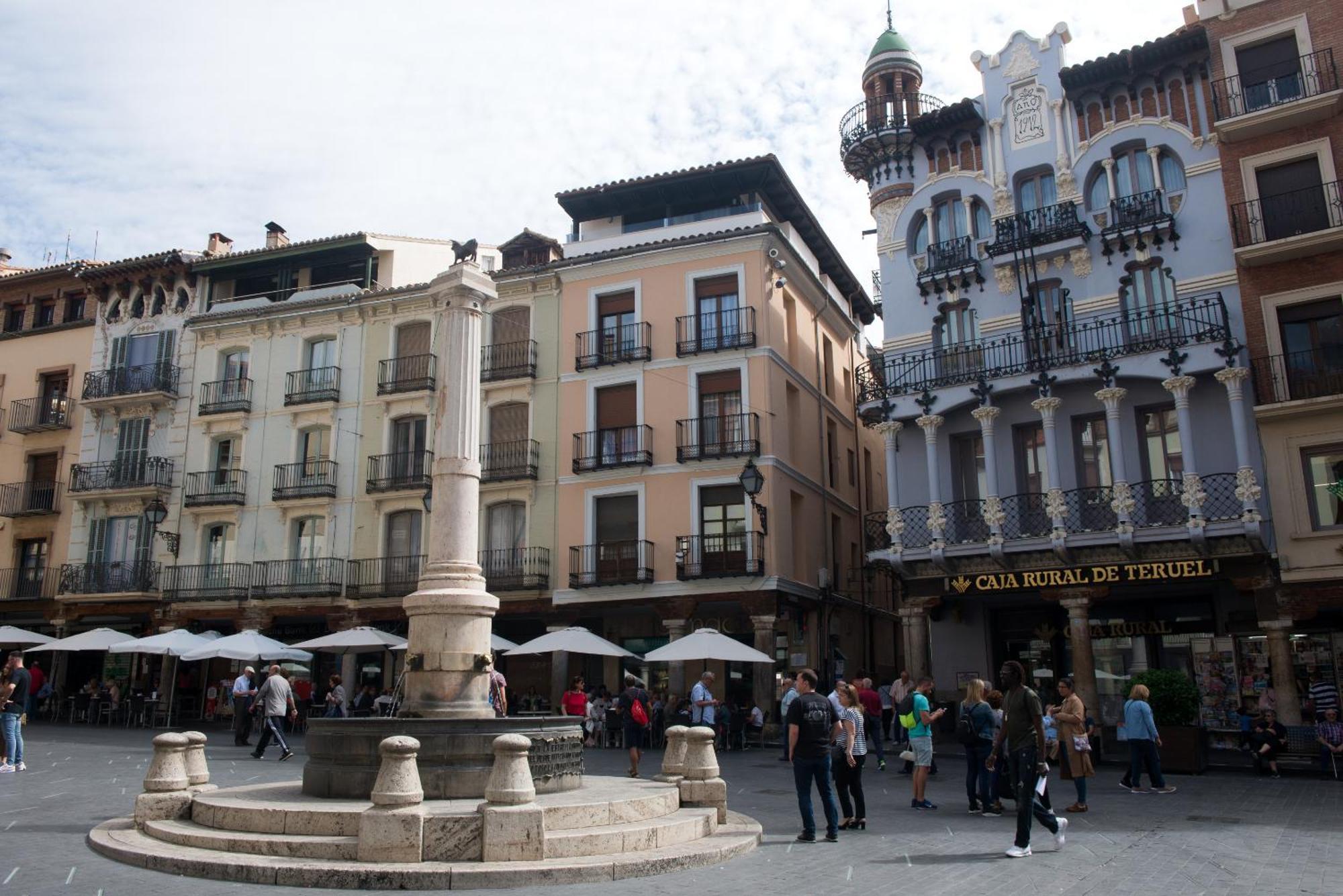 Apartamentos Plaza Del Torico テルエル エクステリア 写真