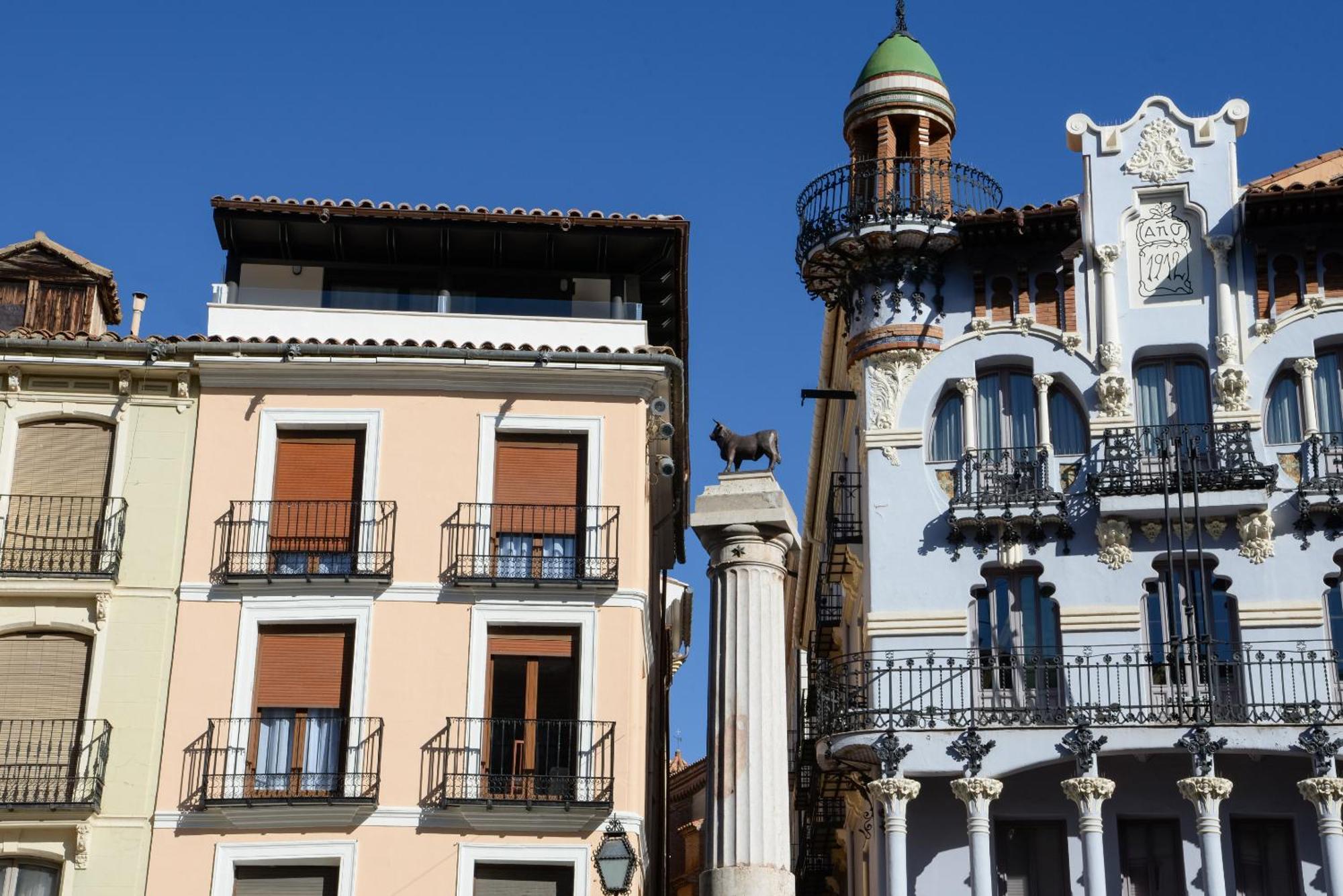 Apartamentos Plaza Del Torico テルエル エクステリア 写真